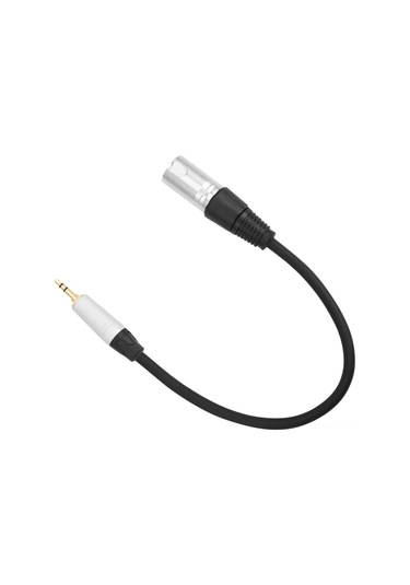 Yaleker 3.5mm Erkekden Xlr Erkeğe Mikrofon Ses Kablosu - Kameralar Ve Canlı Yayınlar İçin Ses Aktarımı