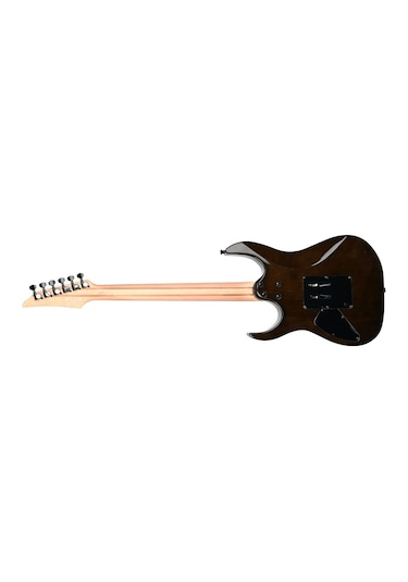 Guson Modern Superstrat Hsh Fr Tremolo Elektro Gitar Quilted Siyah