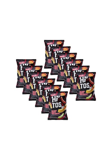 Yayla Hi'tos Hot Chili Biber Ve Lime Aromalı Patates Çerezi 100 G X12
