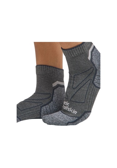 Jack Wolfskın Jack Wolfskin Vojo Light Sock Low C Unisex Gri Çorap 6320 Antrasit