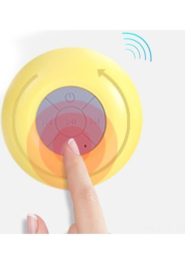 Suya Dayanıklı Taşınabilir Mini Bluetooth Hoparlör - Banyo, Araç Ve Dış Mekan Kullanımı İçin