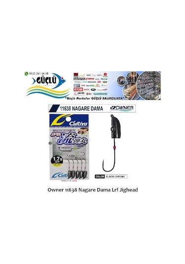 Lrf Jighead Owner 11638 Nagare Dama Lrf Jighead 1,7gr - Standart