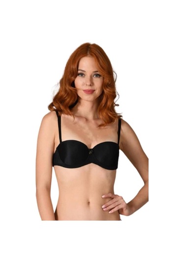 Nbb 3520 Bayan Destekli Dolgulu Straplez Sütyen Tekli 001