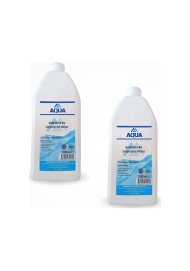 Aqua Deiyonize Su Distile Su 1 Lt - 2 Adet