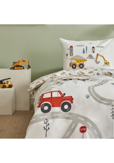 Karaca Home Young Race %100 Pamuk Fitted Tek Kişilik Nevresim Takımı