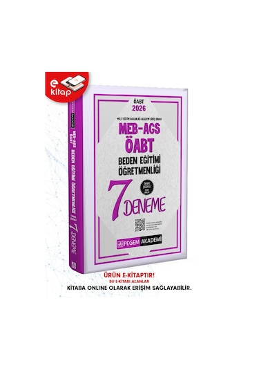 2026 Meb-ags-öabt Beden Eğitimi Öğretmenliği Tamamı Çözümlü 7 E-deneme