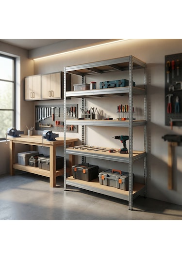 Koçtaş Stabil 120/45 Raf Sistemi 180x120x45 Gri