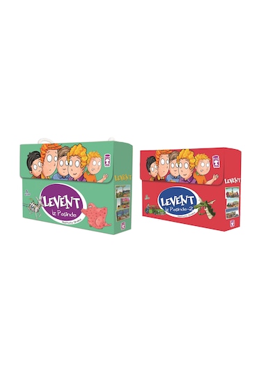 Timaş Çocuk Levent İz Peşinde 1. Ve 2. Set 10 Kitap 8+ Yaş 2023