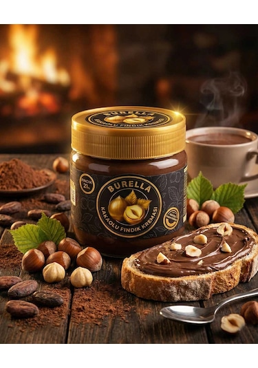 Burella Kakaolu Fındık Kreması %21 Fındık 400g