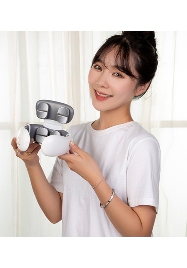 Wondernest Servikal Masaj Ve Şarj Edilebilir Aleti, Rahatlatıcı Boyun Aleti, Dy Beyaz