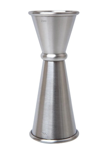 Biradlı İkili Jigger 2,5/5 Cl Krom Çelik