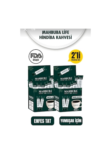 Mahbuba Hindiba Kahvesi 2 x 60'lı