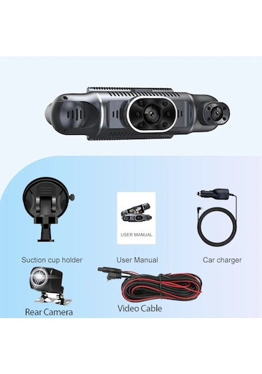 3 İnç Dvr 4 Lensli Wifi Özelliklli / Gupr99