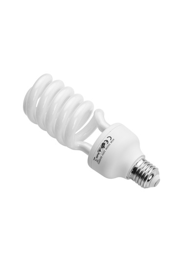 D10118-220v Andoer Spiral Floresan Ampul 45w 5500k Gün Işığı E27 Beyaz