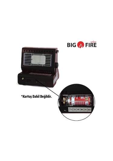 Big Fire Maxi Portatif Kamp Sobası 001