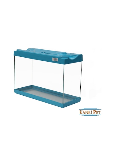 Kanki Pet KP5018 Renkli Kapak Akvaryum Siyah