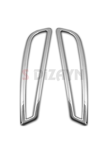 S-dizayn Opel Astra L Krom Arka Reflektör Çerçevesi 2 Prç 2022 Üzeri