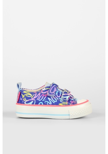 Vicco Done Desenli Unisex Bebek Lacivert Sneaker Lacivert