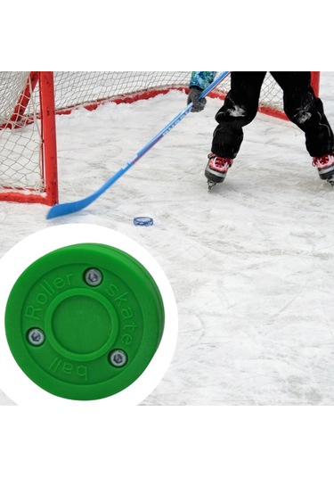 Homyl Roller Hokey Diski Uygulama Hediyesi Oyun Eğitimi Yeşil Yeşil
