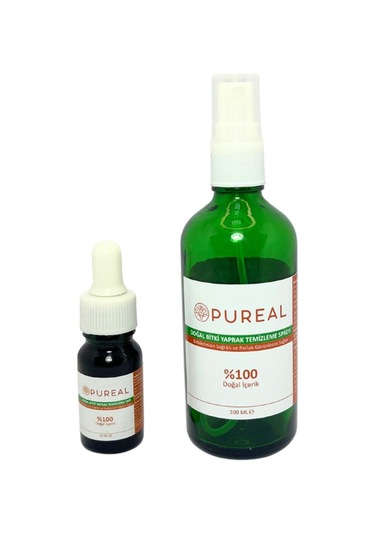 Pureal Doğal Bitki Yaprak Temizleme Yağı & Spreyi 100 ML