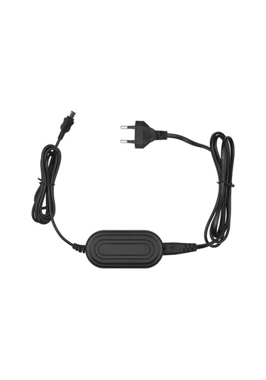 Novahub Sony Kamera İçin 100-240v Ac Adaptör & Güç Kablosu Seti - Dc 8v 3a Çıkışlı, Siyah Renkli