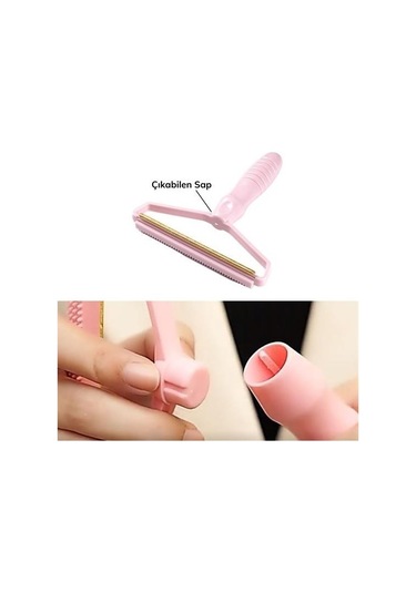 Petinka Tüy Toplayıcı Taşınabilir Çift Taraflı Elbise Kazak Kumaş Tüy Tiftik Temizleyici Toplayıcı