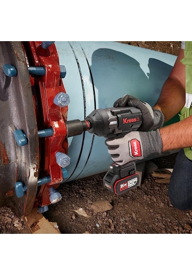 Kress KUB35.91 20 V 1700 NM Kömürsüz Profesyonel Şarjlı Somun Sıkma Akü Hariç