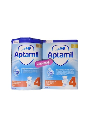 Aptamil 4 Çocuk Devam Sütü 800 G + 250 G