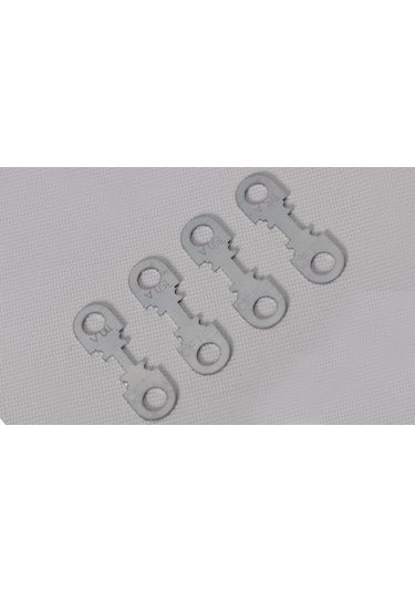 Çiftel 50 Adet 40 Amper O-tip Kofra Yaprak Tip Sigorta