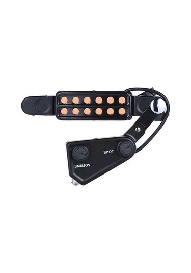 Besthome1 12 Özel Akustik Gitar Pikap - Ses Dengeleme İle 3m Kablo