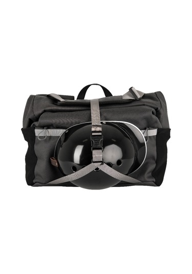 Brompton Borough Rolltop L Çanta Koyu Gri Q101500 Siyah