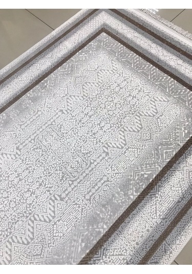 Padişah Halı Santo 77771 070 Serisi Akrilik Salon Oturma Yatak Odası Halısı Kahve