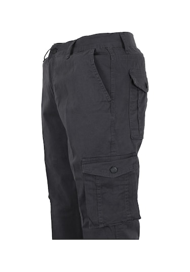 Modarar Erkek Keten Kargo Pantolon Füme Renk Rar01443 Modarar Erkek Keten Kargo Pantolon Füme Renk Rar01443