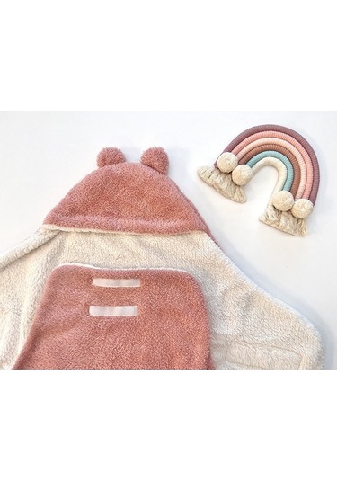 Rokeff Wellsoft Dış Kundak 0-6 Ay Pembe-krem Pembe - Krem