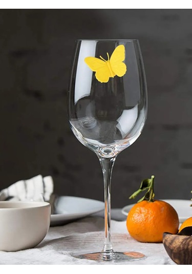 Bugaiof Bardak İçin Kelebek İşaretleyici 6 Adet 372999490