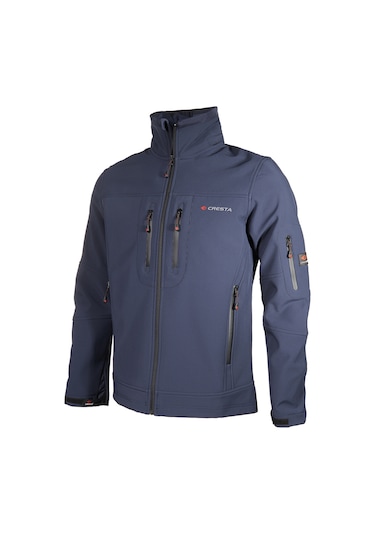 Cresta Outdoor Su Geçirmez Gizli Kapüşonlu Erkek Softshell Ceket
