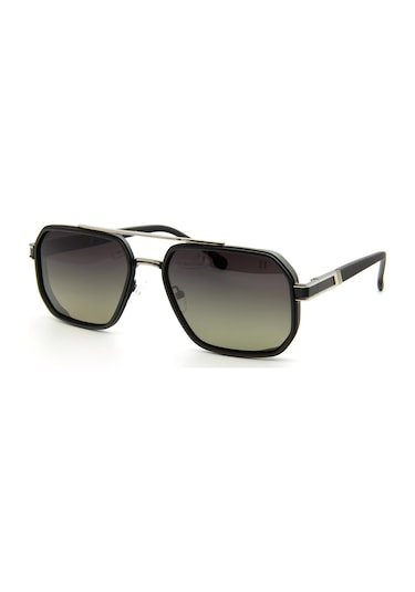Hermod Ps2189-c106 57 Polarize Erkek Güneş Gözlüğü Siyah