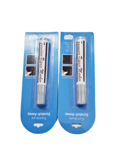 Rötuş Kalemi Antrasitgri Renk Ahşap Rötuş Kalemi / 2 Adet