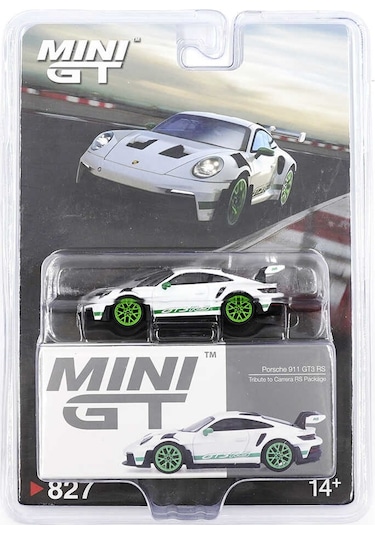 Mini Gt 827 1/64 Porsche 911 992 Gt3 Rs Tribute To Carrera Rs Package - Blister Paket