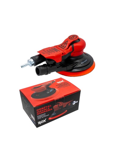 Rox 0301 Orbital Havalı Zımpara Makinesi 150 MM