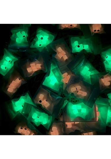 Skoda Octavia İle Uyumlu Logolu Kırmızı Fosforlu Gece Parlayan Sibop Kapağı Set