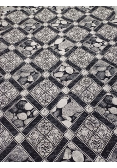 Savan Dokuma Halı Örtüsü 9m² 240 340 Kale Siyah2 Diğer
