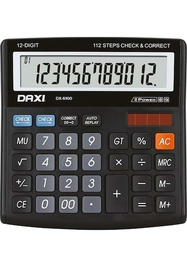 Daxi DX-6100 12 Hane Hesap Makinesi