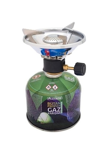 K-193-230 Vidalı Kamp Ocağı + 230 Gr Kartuş Aygaz Model Çok Renkli