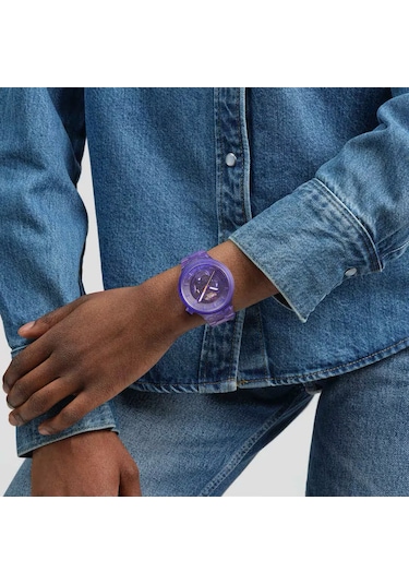 Swatch Sb05v103 Purple Joy Unisex Kol Saati