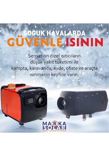 5 Kw 12v Dizel Isıtıcı/sensatıon