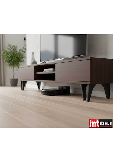 Penta 15 Cm Siyah Koltuk Baza Dolap Tv Ünitesi Yatak Odası Konsol Çocuk Ve Genç Odası Ayağı Siyah