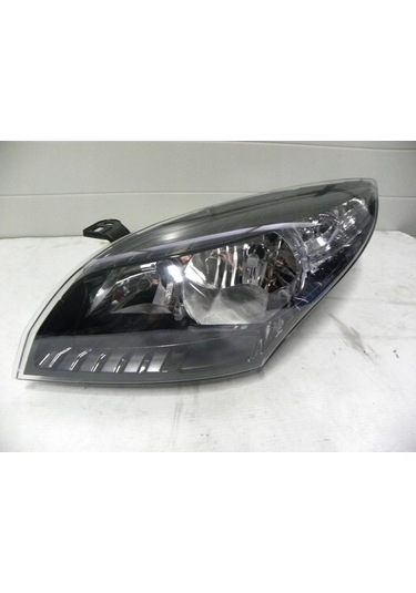 Renault Kangoo Iı 2003- Far Sol Siyah Çerçeveli Oem No 260602103r