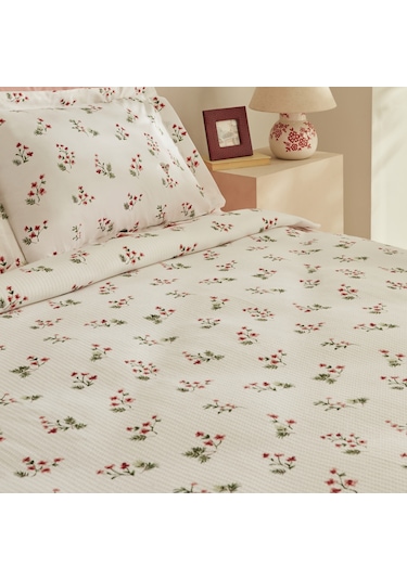 Karaca Home Silvie %100 Pamuk Çift Kişilik Pike Takımı Kırmızı Pp 200.22.04.0322 Kırmızı