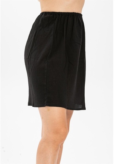 Jüpon Şile Bezi Mini Pamuk Kısa Etek Astarı Diz Boyu Kadın Jipon (484739870)